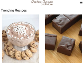 'chocolatechocolateandmore.com' screenshot