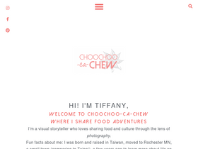 'choochoocachew.com' screenshot