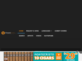 'chordzone.org' screenshot