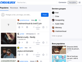 'choualbox.com' screenshot