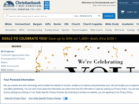 'christianbook.com' screenshot