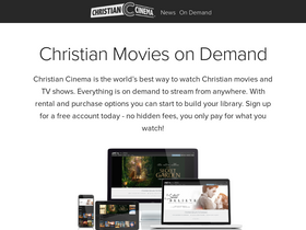 'christiancinema.com' screenshot