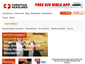 'christianheadlines.com' screenshot