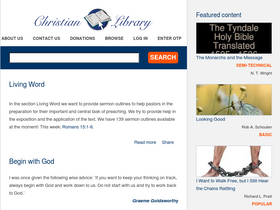'christianstudylibrary.org' screenshot