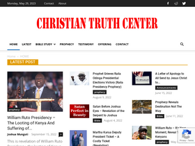 'christiantruthcenter.com' screenshot