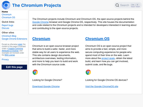 'chromium.org' screenshot