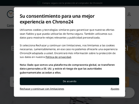 'chrono24.es' screenshot