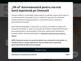'chrono24.ro' screenshot