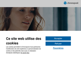 'chronopost.fr' screenshot