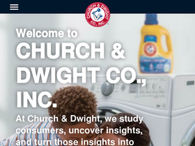 'churchdwight.com' screenshot