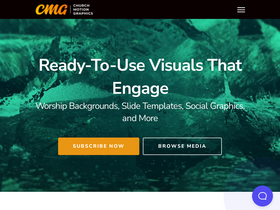 'churchmotiongraphics.com' screenshot