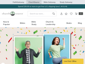 'churchsource.com' screenshot