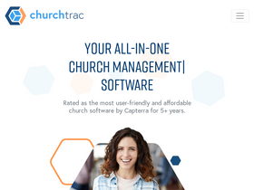 'churchtrac.com' screenshot