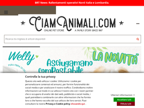 'ciamanimali.com' screenshot