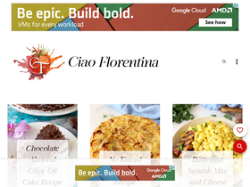 'ciaoflorentina.com' screenshot