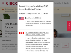 'cibc.com' screenshot