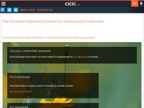 'cicic.ca' screenshot
