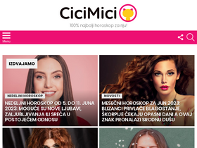 'cicimici.com' screenshot