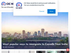 'cicnews.com' screenshot