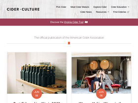'ciderculture.com' screenshot