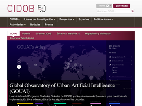 'cidob.org' screenshot
