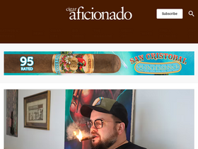 'cigaraficionado.com' screenshot