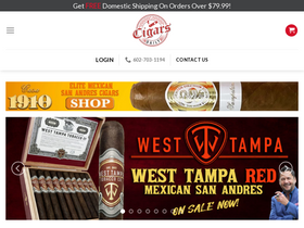 'cigarsdaily.com' screenshot