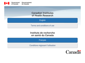'cihr-irsc.gc.ca' screenshot