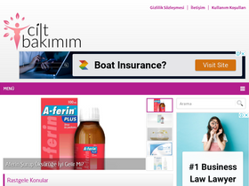 'ciltbakimim.com' screenshot