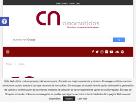 'cimacnoticias.com.mx' screenshot