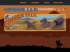 'cimarron-firearms.com' screenshot