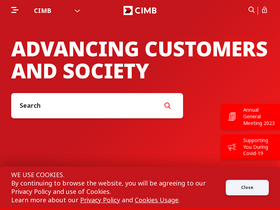 'cimb.com' screenshot
