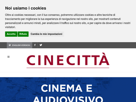 'cinecitta.com' screenshot