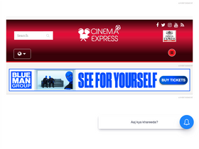 'cinemaexpress.com' screenshot