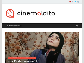 'cinemaldito.com' screenshot
