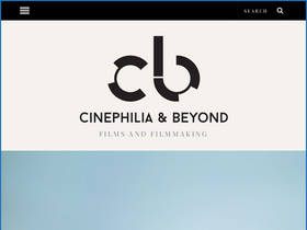 'cinephiliabeyond.org' screenshot