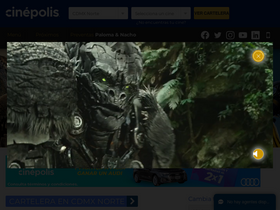 'cinepolis.com' screenshot