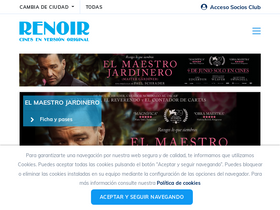 'cinesrenoir.com' screenshot