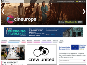 'cineuropa.org' screenshot