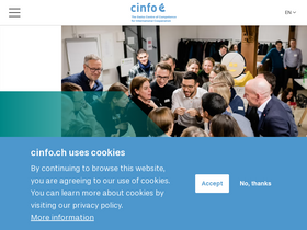 'cinfo.ch' screenshot