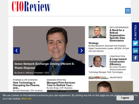 'cioreview.com' screenshot