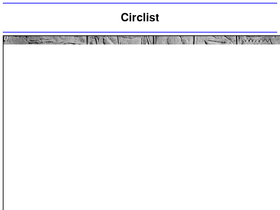 'circlist.com' screenshot