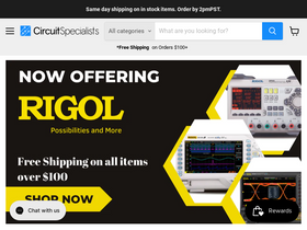 'circuitspecialists.com' screenshot