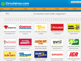 'circulaires.com' screenshot