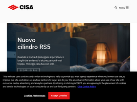 'cisa.com' screenshot