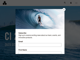 'cisurfboards.com' screenshot