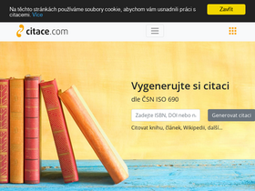 'citace.com' screenshot