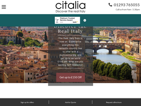 'citalia.com' screenshot