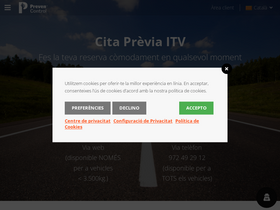 'citaprevia.cat' screenshot