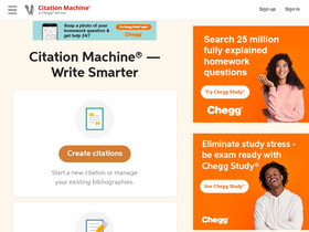 'citationmachine.net' screenshot